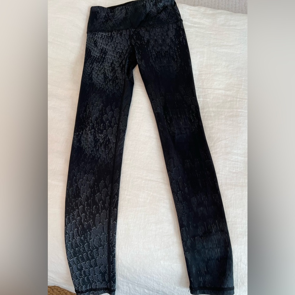 Noli Black/Dark Green/White Leggings
